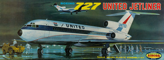 AUR-353-198-Boeing-727-100-United-Box-W