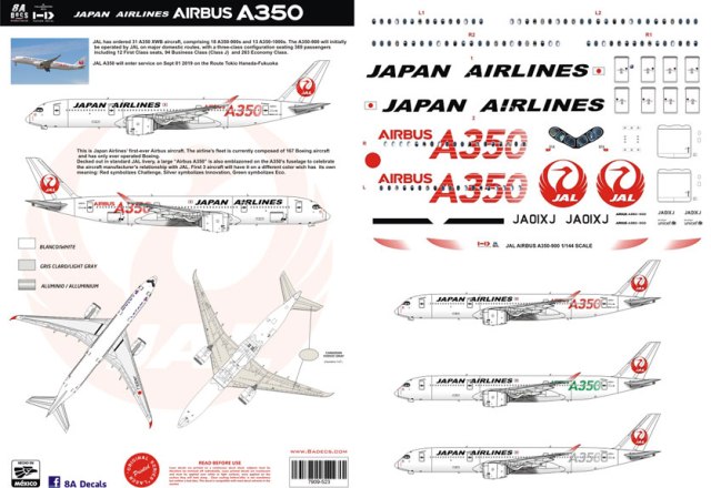 8A-523-Japan-Airlines-A350-900-Profile-and-Decal-812-W