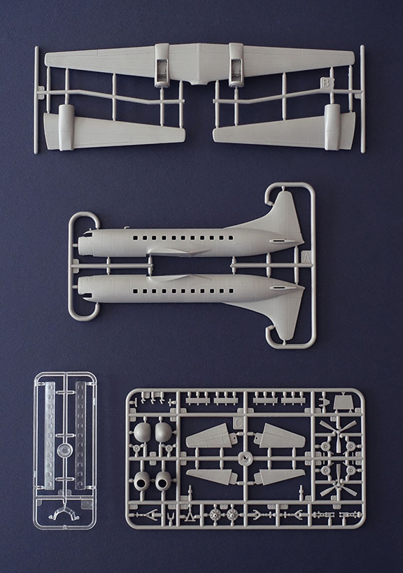 ROD334-Convair-340-Sprues-812-W