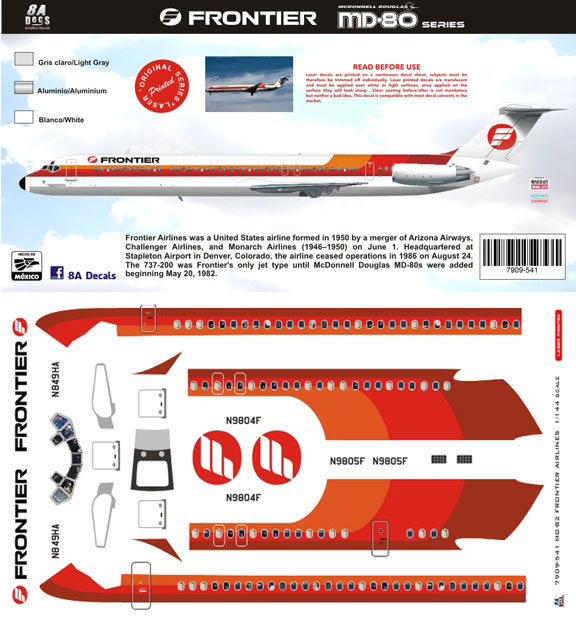 8A144-541-Frontier-McDD-MD80-Profile-and-Decal-812-W