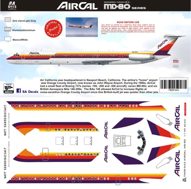 8A144-543-AirCal-McDD-MD80-Profile-and-Decal-W