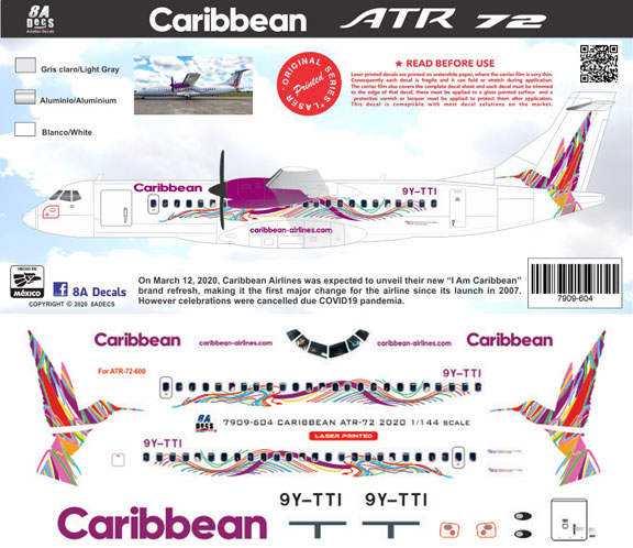 8A-604-Caribbean-Airlines-ATR72-Profile-and-Decal-812-W