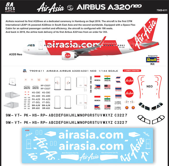 8A-611-Air-Asia-A320NEO-Instructions-and-Decal-812-W